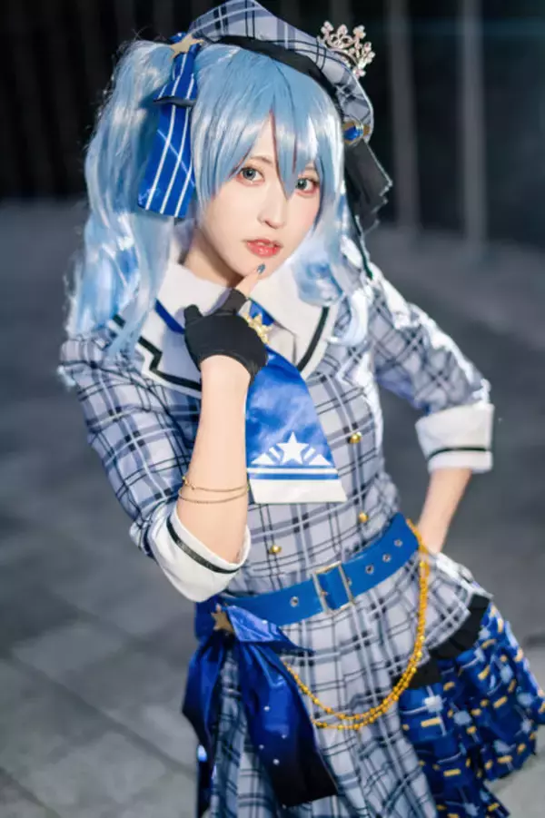「【コスプレ】「ホロライブ」星街すいせいが眩いほど可愛い！王道美少女の人気は万国共通【写真10枚」の画像