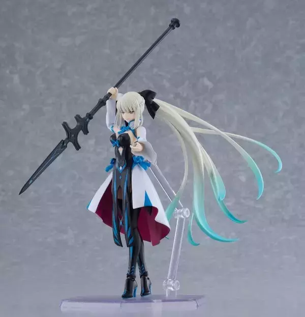 「グラデーションの長いポニテが美しい…！『FGO』より「バーサーカー/モルガン」figmaフィギュアが予約受付開始、アクション向け表情4種付属」の画像