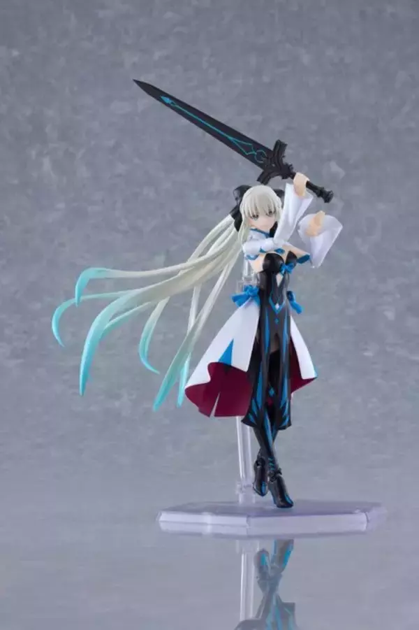 「グラデーションの長いポニテが美しい…！『FGO』より「バーサーカー/モルガン」figmaフィギュアが予約受付開始、アクション向け表情4種付属」の画像