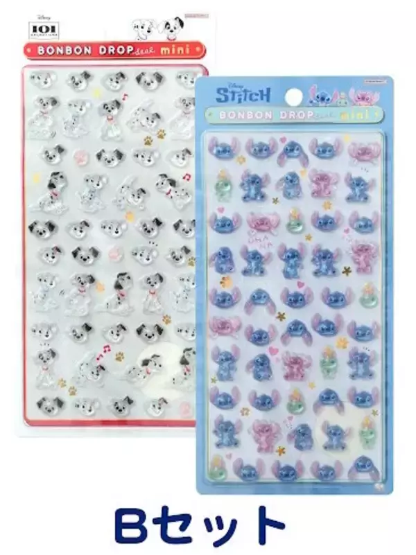 「ディズニー ミニの「ボンボンドロップシール」が公式抽選販売！くまのプーさん、ズートピアなど全4セットをラインナップ」の画像