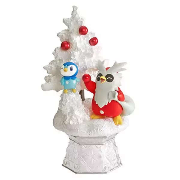 「グレイシアの可愛らしいウインク！『ポケモン』雪と氷が美しいジオラマフィギュアに、キュウコン（アローラのすがた）など全6種」の画像