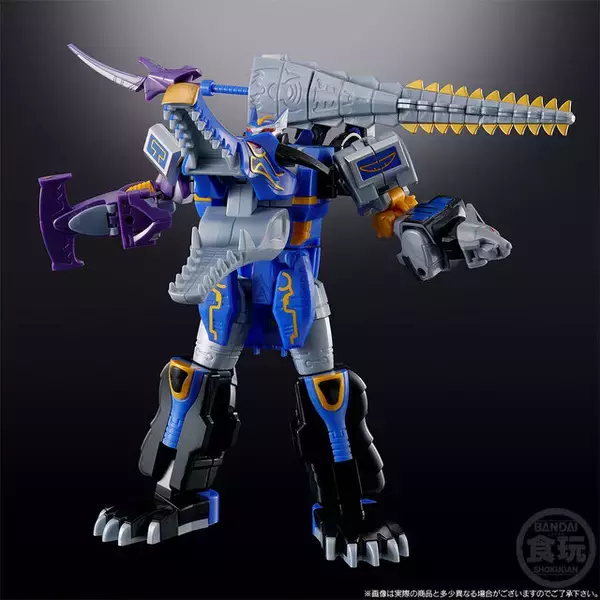 「3匹のパワーアニマルが変形合体！ガオレンジャー25周年で「ガオハンターブルームーン」が食玩フィギュア化」の画像