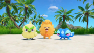 『ポケモン ウインド・ウェーブ』御三家は“ひよこ”で“こいぬ”で“侮れない”！「ハブロウ」「ポムケン」「ミオリー」の可愛いビジュアルに注目