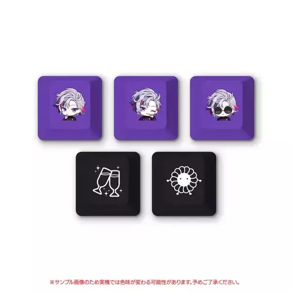 「にじさんじ・ローレン、星川サラら6名の「コラボゲーミングデバイス」が予約受付中！キーキャップセットやマウスパッドのデザインにも注目」の画像