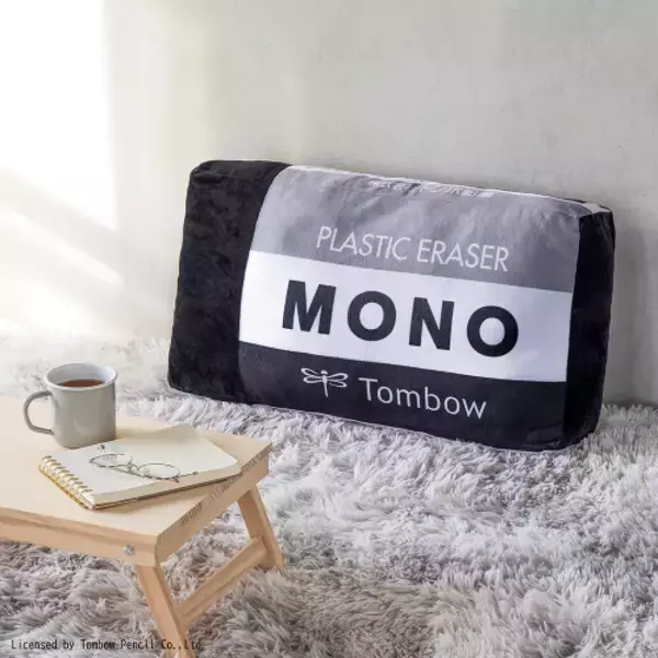 「A賞はでっけえ「モノ消しゴム」ぬいぐるみ！タイトーくじ「トンボ鉛筆」が4月25日発売」の画像