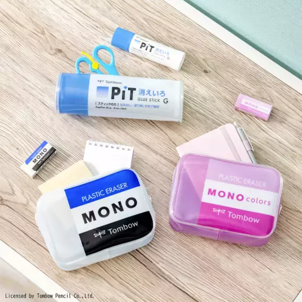 「A賞はでっけえ「モノ消しゴム」ぬいぐるみ！タイトーくじ「トンボ鉛筆」が4月25日発売」の画像