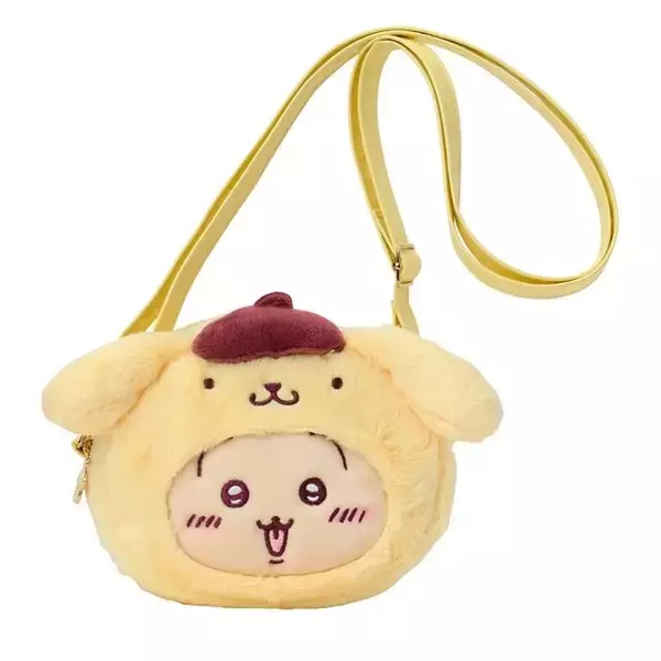 「「ちいかわ」×「サンリオキャラクターズ」夢の共演！“ふわっふわもこもこ”衣装を纏った「うさぎ＆ポムポムプリン」など新作グッズ多数」の画像