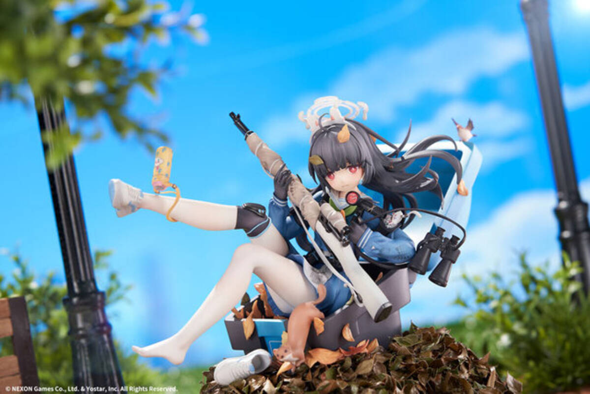 ゴミ箱からスラリと伸びる白タイツ…『ブルアカ』ミユがEXスキルを再現 