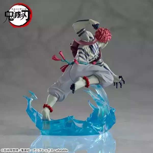 「「鬼滅の刃」無限城編での熾烈な戦闘シーンが立体化！竈門炭治郎、冨岡義勇、猗窩座のエフェクト付きプライズフィギュアが2月26日より順次展開」の画像