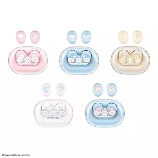 「「ちいかわ」耳元だけで操作できる完全ワイヤレスイヤホン！ホッコリできるデザインだけでなく、機能面も充実」の画像