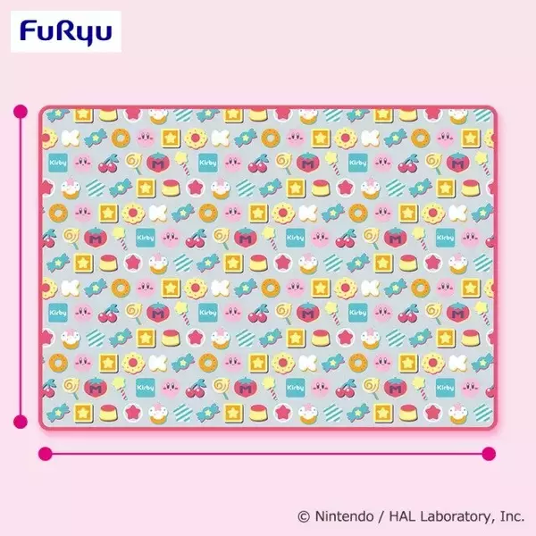 「カービィと一緒におうちでゴロゴロ…大きな毛布と約40cmのぬいぐるみがプライズに登場」の画像