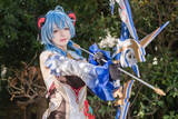 「【コスプレ】『原神』甘雨さんが思わず応援したくなる可愛さ！儚げで優しい笑みに癒される【写真9枚】」の画像3