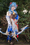 「【コスプレ】『原神』甘雨さんが思わず応援したくなる可愛さ！儚げで優しい笑みに癒される【写真9枚】」の画像4