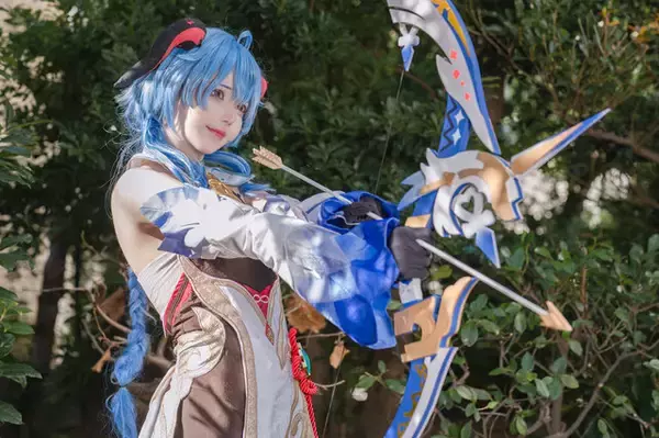 「【コスプレ】『原神』甘雨さんが思わず応援したくなる可愛さ！儚げで優しい笑みに癒される【写真9枚】」の画像