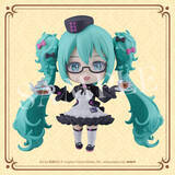 「“めがね×カフェ”が可愛い過ぎる！「初音ミク」グッスマくじ発売決定ーフィギュアほか、描き下ろしイラストを使用したグッズが盛り沢山」の画像2