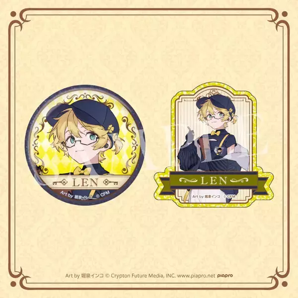 「“めがね×カフェ”が可愛い過ぎる！「初音ミク」グッスマくじ発売決定ーフィギュアほか、描き下ろしイラストを使用したグッズが盛り沢山」の画像