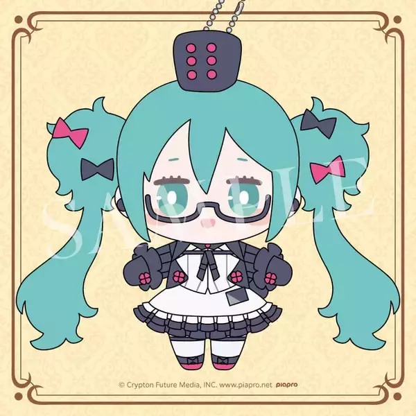 「“めがね×カフェ”が可愛い過ぎる！「初音ミク」グッスマくじ発売決定ーフィギュアほか、描き下ろしイラストを使用したグッズが盛り沢山」の画像
