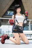 「【コスプレ】『FF7』ティファの美脚が素晴らしい！スレンダーボディから繰り出されるS字カーブの曲線美に見惚れてしまう【写真8枚】」の画像6