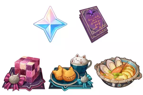 「『原神』でコラボ続々！食べログ、明治、ファミリーマートら3社とのキャンペーンが1月中旬より順次開催」の画像