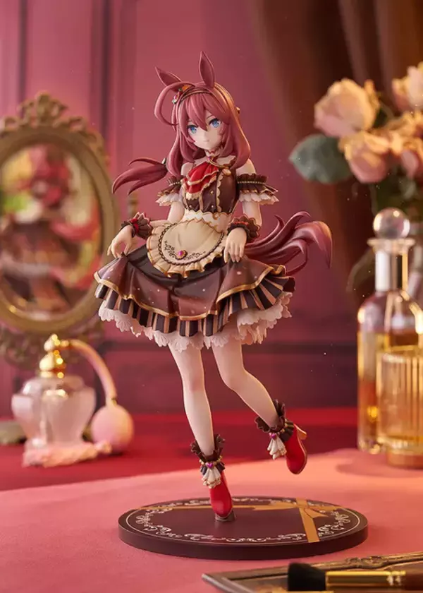 「甘々なバレンタイン衣装！『ウマ娘』より「ミホノブルボン」がスカートをふわりと広げた可憐な姿で立体化」の画像