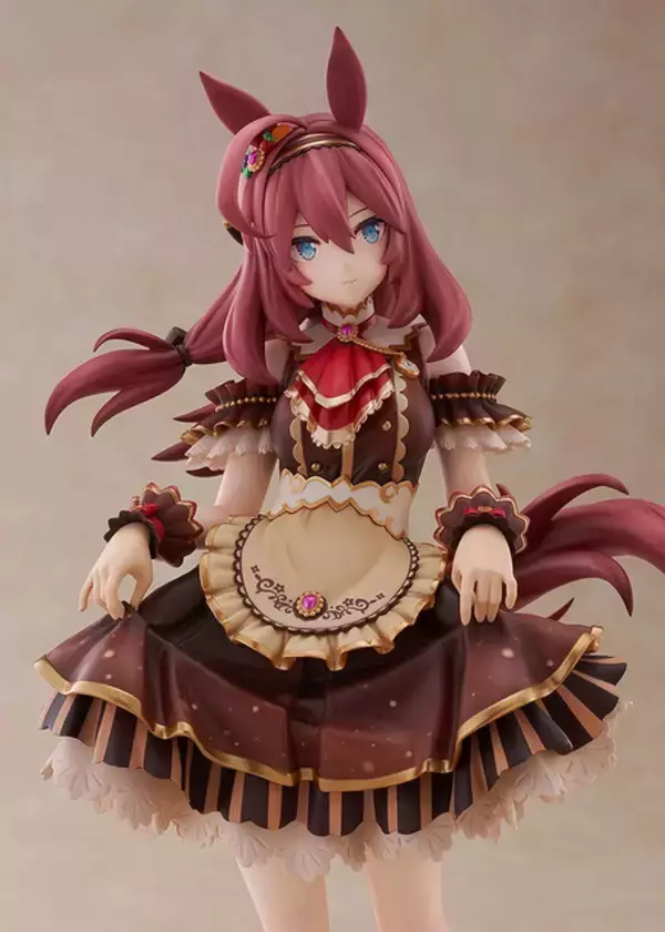 「甘々なバレンタイン衣装！『ウマ娘』より「ミホノブルボン」がスカートをふわりと広げた可憐な姿で立体化」の画像