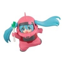 「45周年ガンダム」×「初音ミク」ガシャポンフィギュアが再販へ！ネギを持ったシャアザクぐるみなど全4種がどれも反則級の可愛さ