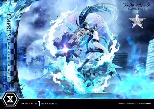 「お値段約28万円！アニメ「ブラック★★ロックシューター」から「エンプレス」が1/4スケールで立体化ー目やコイルガンにはLED内蔵」の画像