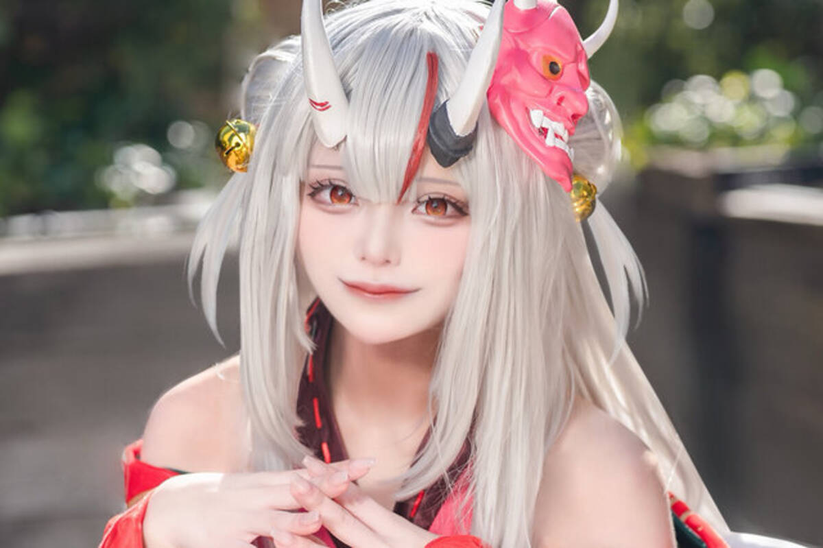 コスプレ】鬼がかった“かわ余”さの「百鬼あやめ」がアコスタに参上 