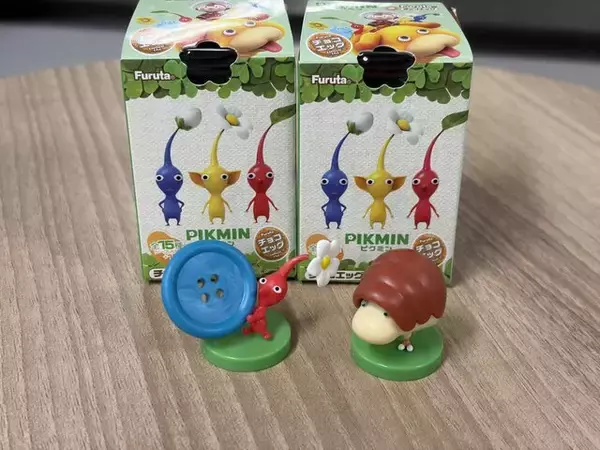 やっと買えた！『ピクミン』チョコエッグを写真でお届けー前回は即売り切れの再販アイテム、入っていたのは赤ピクミン