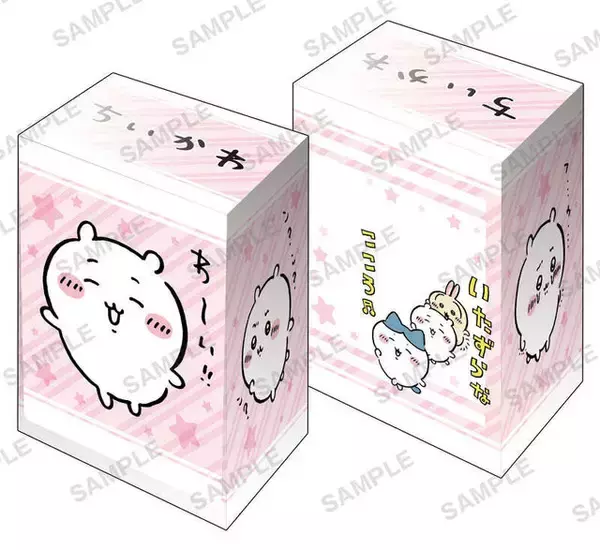 「可愛くて使いやすそう！「ちいかわ」よりスリーブやデッキホルダーなどカードサプライが4月3日発売」の画像