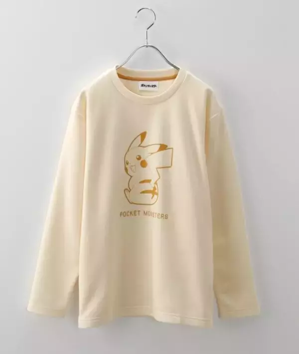 「「ピカチュウ」「ゲンガー」デザインのルームウェアがかわいい！上下2枚組セットが手提げバッグに入ってWEB限定で販売中」の画像