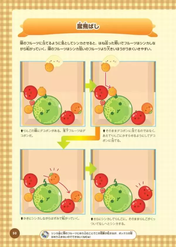 「『スイカゲーム』初の攻略本が発売決定！役立つテクニックはもちろん、「フルーツたちのプロフィール」や「あるあるネタ」も収録」の画像