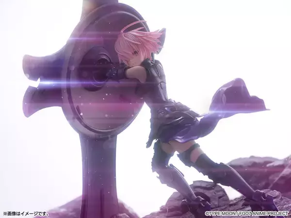 儚くも美しい笑顔…「FGO」劇場版アニメ「終局特異点 冠位時間神殿ソロモン」より、主人公をかばうマシュがフィギュアに