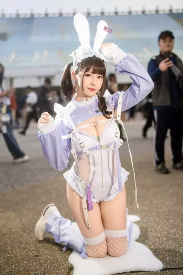 「【コスプレ】台湾美女バニーガールはお好きですか？美くびれ＆形の良いお尻のS字カーブが素晴らしすぎた【写真7枚】」の画像