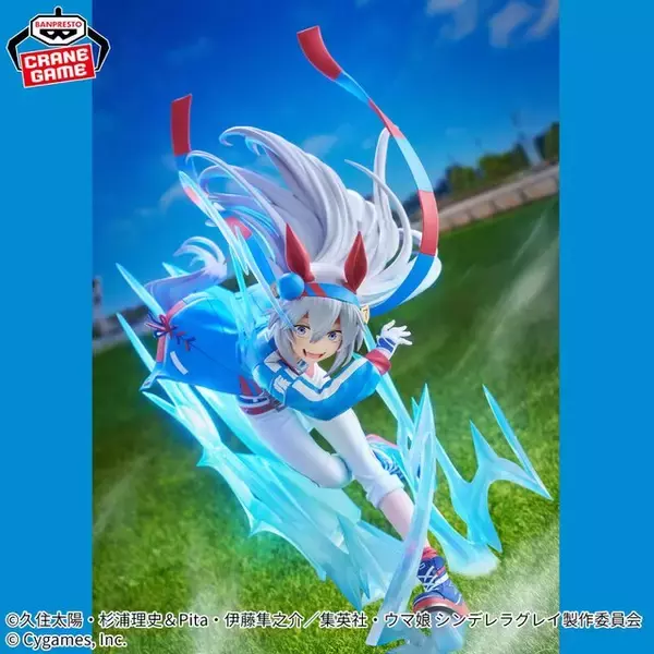 「オグリ、タマの競り合う姿！「ウマ娘 シングレ」プライズフィギュアが躍動感溢れる」の画像