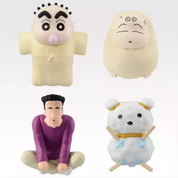 「「クレヨンしんちゃん」新作一番くじの全ラインナップ公開！ED「ありの歌」のジオラマフィギュアや、ひろしの名刺型ビッグタオルがユニーク」の画像