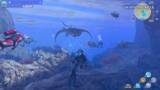 「画面いっぱいに広がるのは…巨大なジンベエザメ！『フォーエバーブルー ルミナス』紹介映像&CMが公開―ダイバーに寄り添う海の生物にも注目」の画像5
