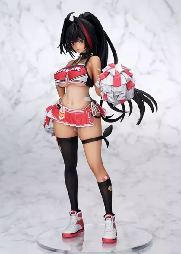 「褐色肌のセクシーな肉体美…！『勝利の女神：NIKKE』チアリーディング部隊リーダー「ベイ」フィギュアが予約受付中」の画像