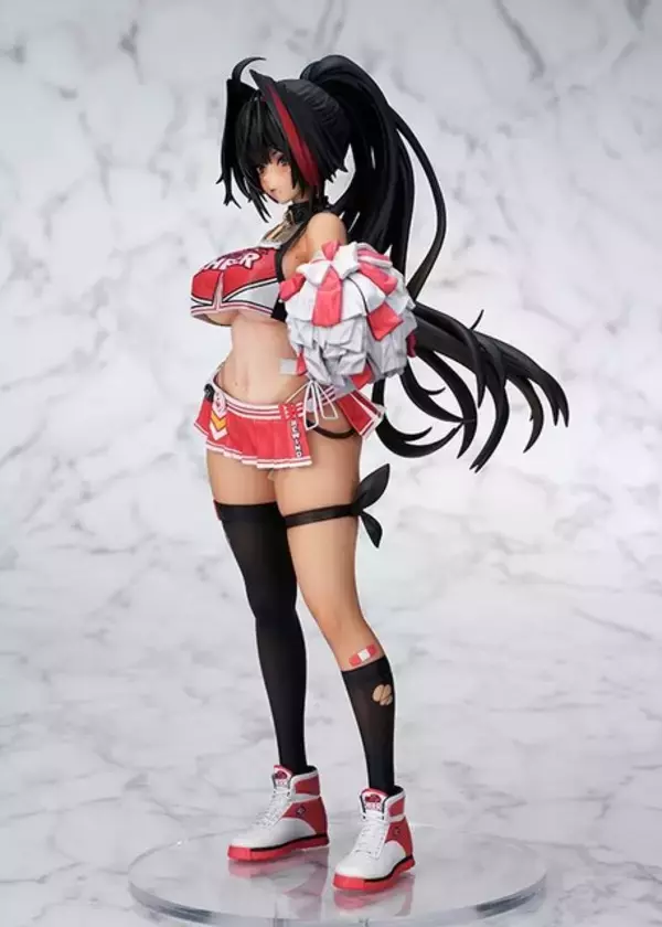「褐色肌のセクシーな肉体美…！『勝利の女神：NIKKE』チアリーディング部隊リーダー「ベイ」フィギュアが予約受付中」の画像