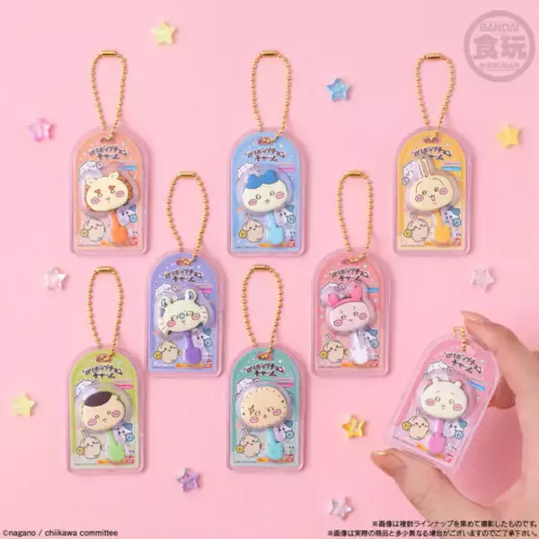 「まるで本物な「ちいかわ」ロリポップチョコ！ミニチュアチャームには、くりまんじゅうやシーサーなどが仲間入り」の画像