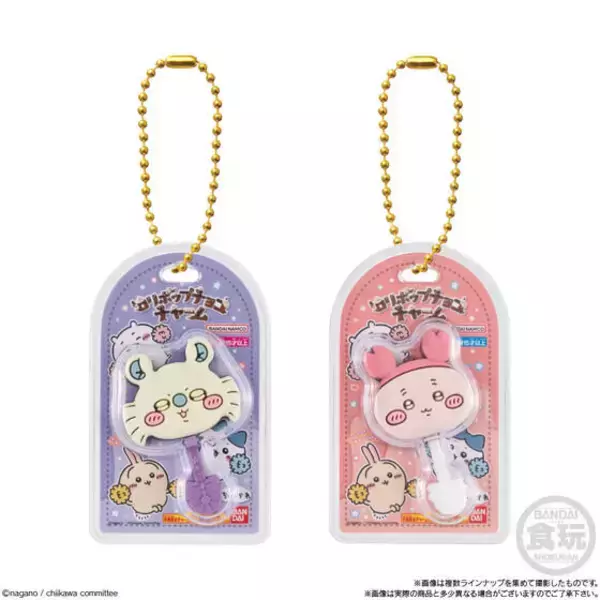 「まるで本物な「ちいかわ」ロリポップチョコ！ミニチュアチャームには、くりまんじゅうやシーサーなどが仲間入り」の画像