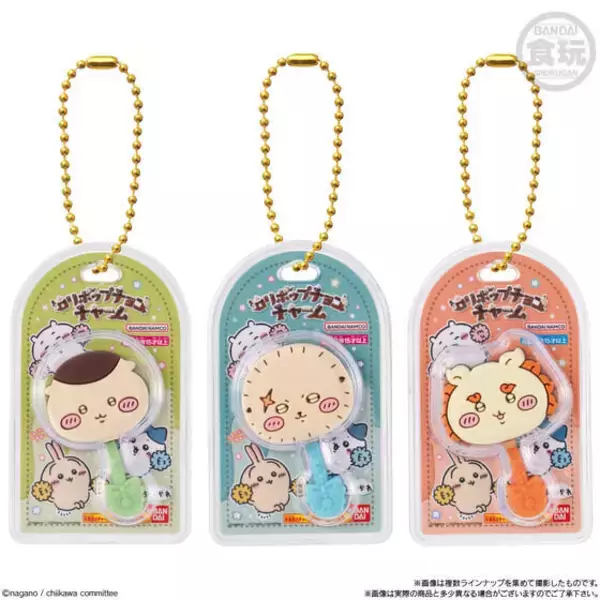 「まるで本物な「ちいかわ」ロリポップチョコ！ミニチュアチャームには、くりまんじゅうやシーサーなどが仲間入り」の画像