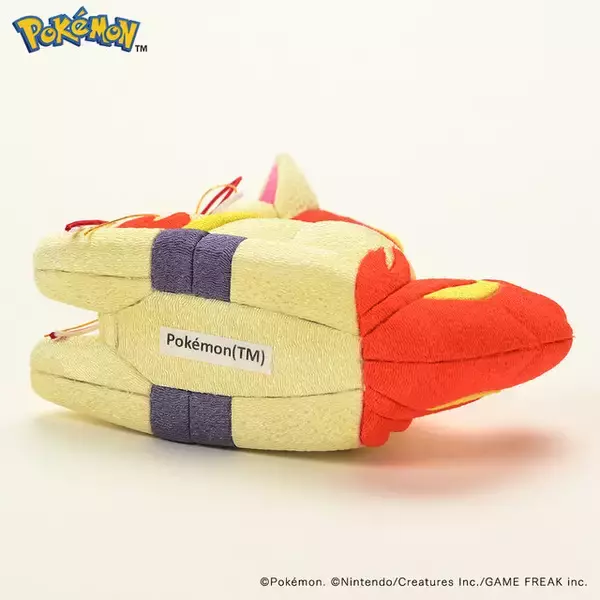 「『ポケモン』ポニータを伝統工芸の技で表現！お正月飾りや通年のインテリアとして楽しめる江戸木目込人形として販売」の画像