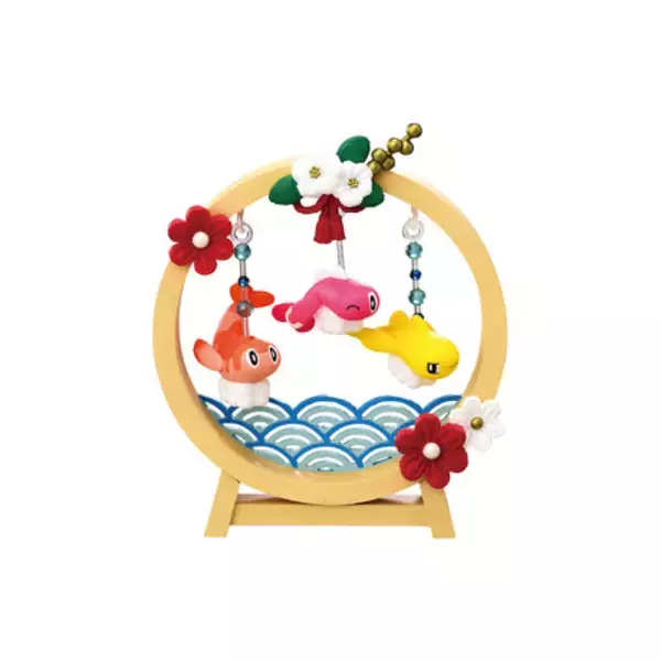 「ゆらゆら揺れるミュウから風情を感じる！おしゃれな『ポケモン』和風インテリアフィギュアに、キュウコン（アローラのすがた）など全6種が発売」の画像