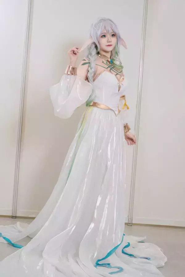 「【コスプレ】『原神』気高く美しきマハールッカデヴァータが降臨！注目レイヤー・白宮はな【写真7枚】」の画像