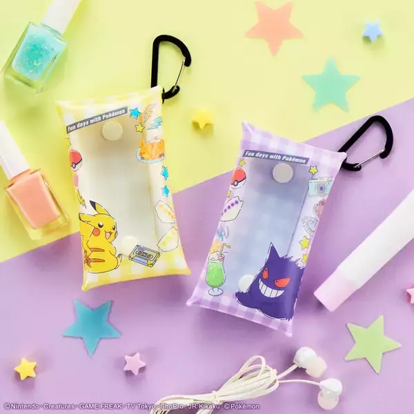 「“スイートレトロ”な『ポケモン』にときめく！「ナムコ」キャンペーンで展開するグッズがどれも可愛い」の画像