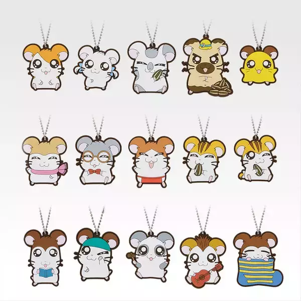 「「とっとこハム太郎」新作一番くじが可愛い！こうしくん、リボンちゃんたち5人のぬいぐるみや、皆でお昼寝するティッシュケースなど」の画像