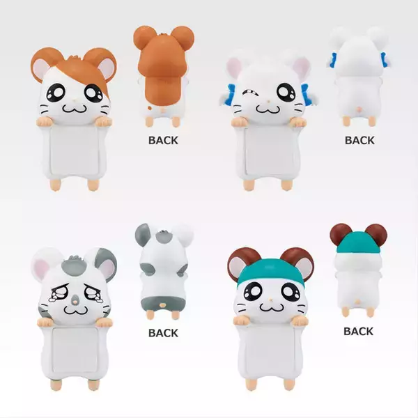 「「とっとこハム太郎」新作一番くじが可愛い！こうしくん、リボンちゃんたち5人のぬいぐるみや、皆でお昼寝するティッシュケースなど」の画像