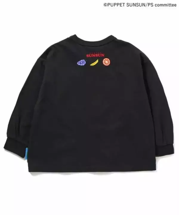 「BREEZEから「パペットスンスン」のコラボアイテムが2月20日発売！子ども用ロンTやサロペット、家族みんなで楽しめる雑貨など豊富なデザイン」の画像