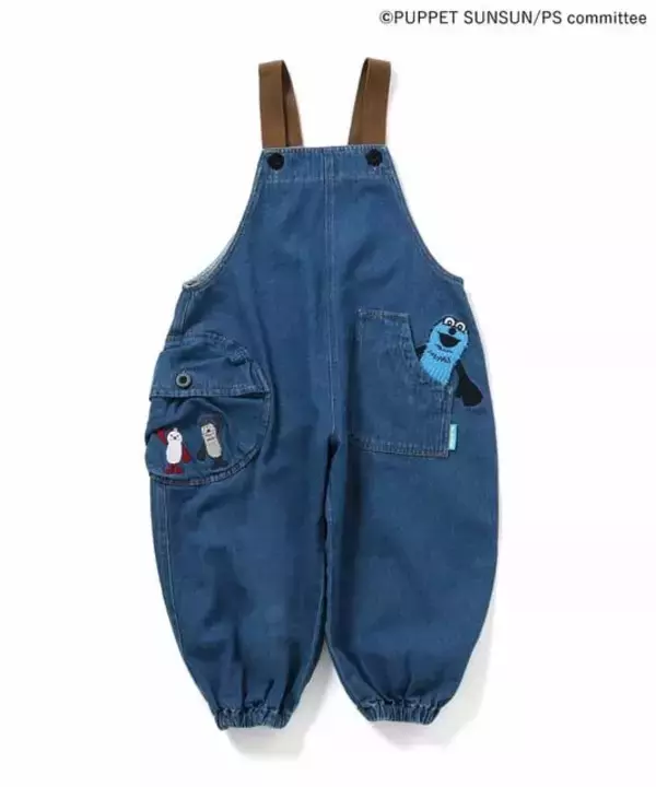 「BREEZEから「パペットスンスン」のコラボアイテムが2月20日発売！子ども用ロンTやサロペット、家族みんなで楽しめる雑貨など豊富なデザイン」の画像